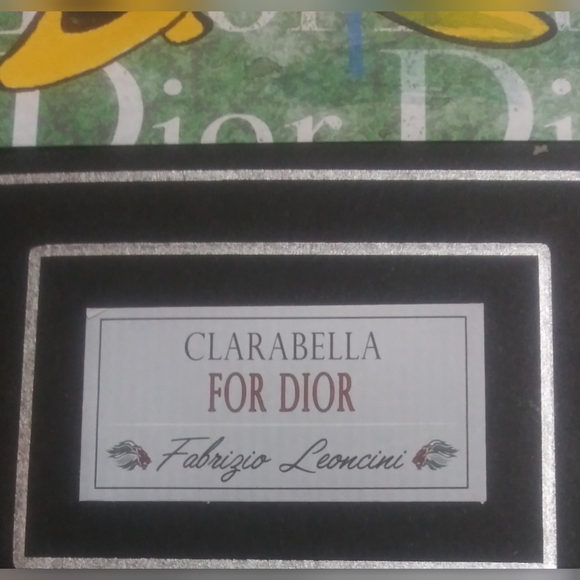 SOLD - SOLD - SOLD Clarabell FOR DIOR, ORIGINAL - Picture 2 of 4